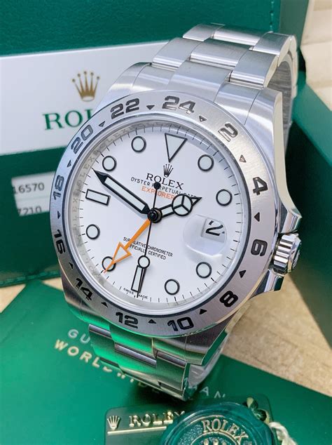 rolex explorer ii green|rolex explorer 2 white dial.